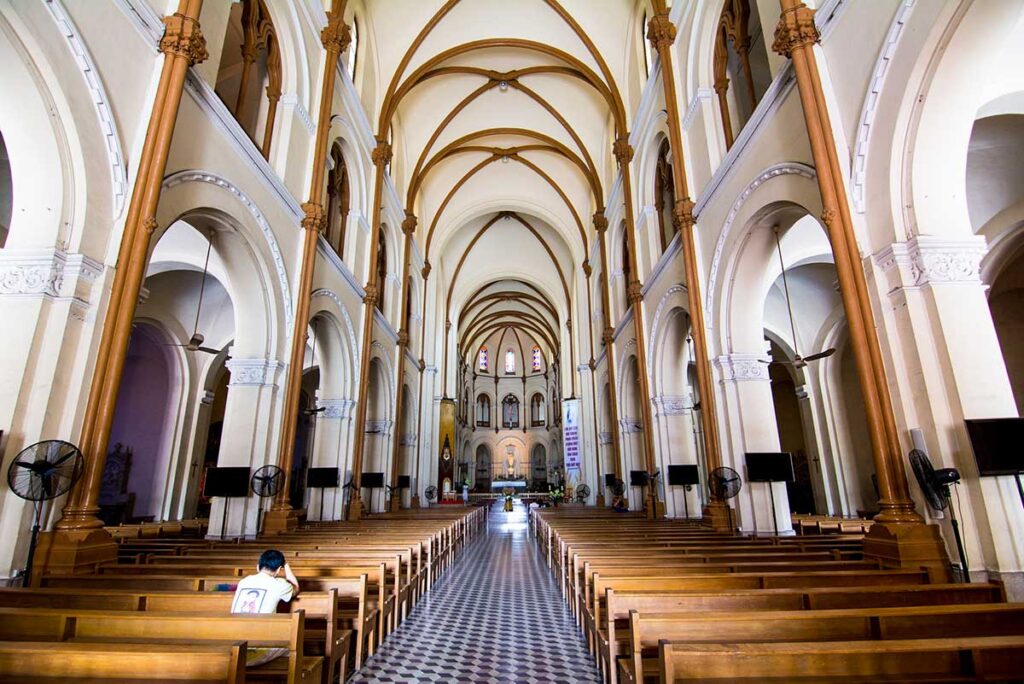 Saigon Vietnam saigon notre dame cathedral 2