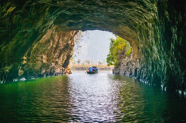 Ninh Binh Vietnam trang an caves